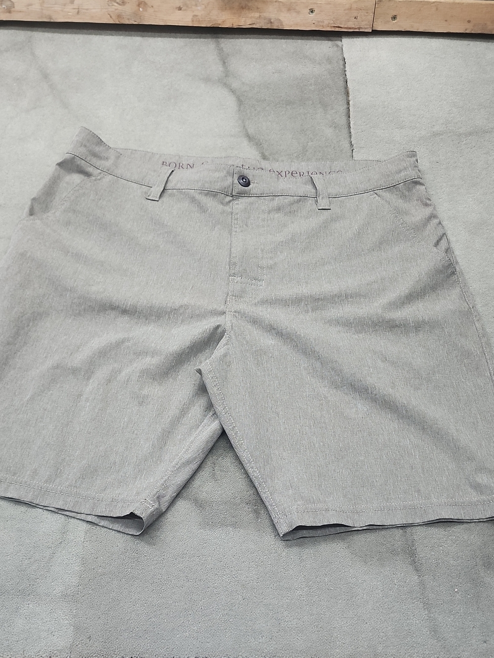 Prana Men's Light Gray Hybrid Shorts